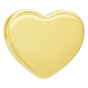 14K Gold Bold Charm