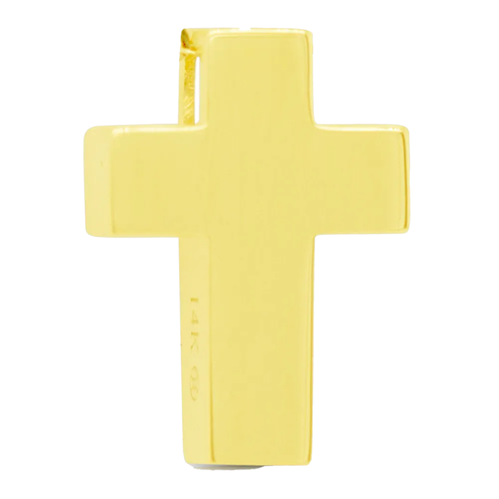 14K Gold Bold Charm