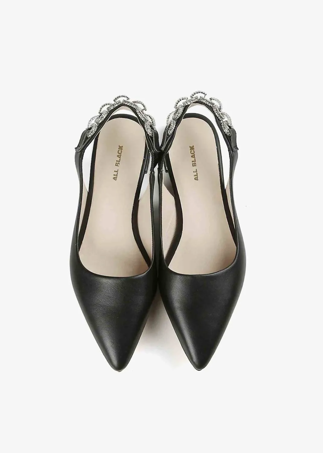 All Black - Women's Royal Sling Flat