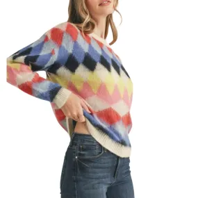 &Merci - Muti Diamond Knit Sweater