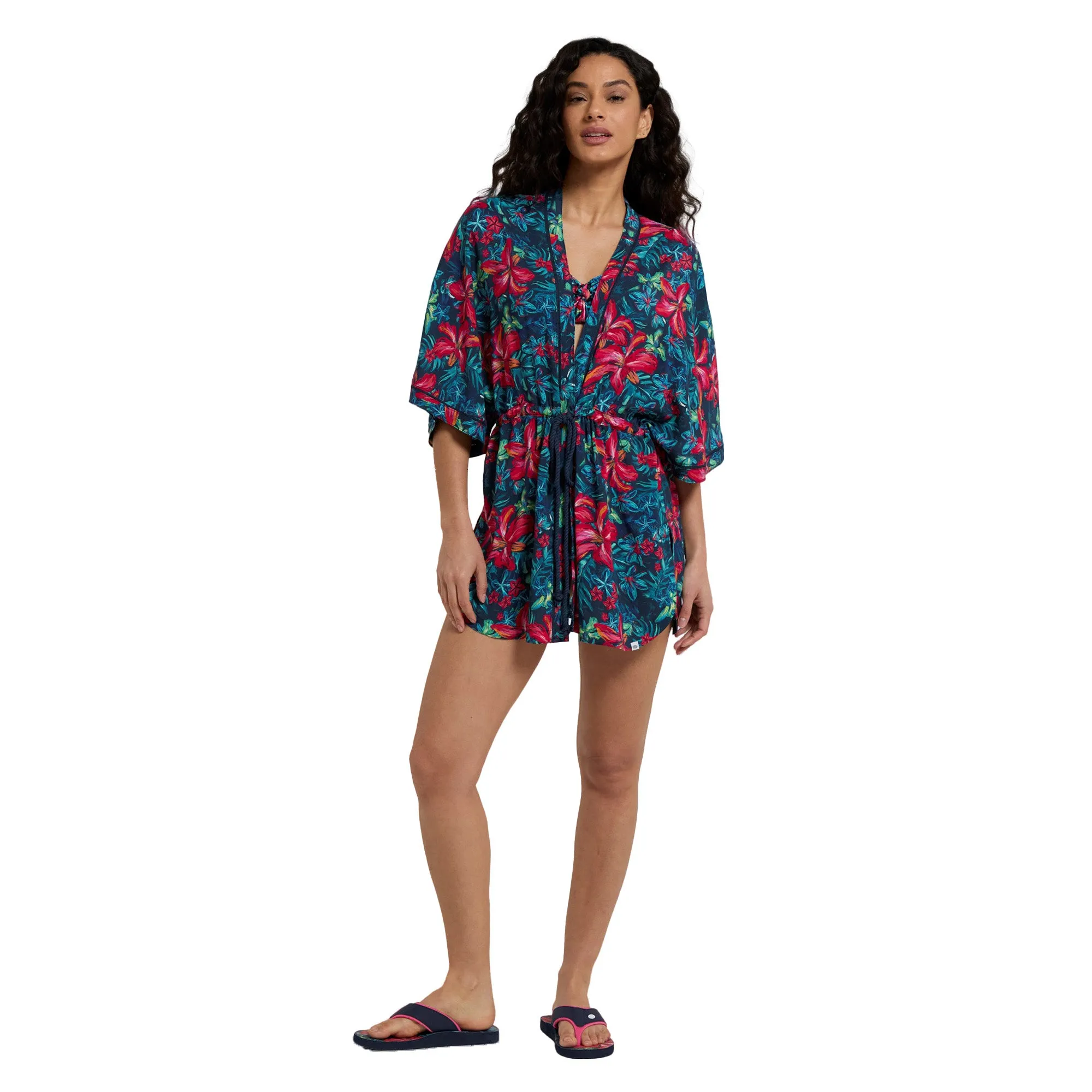 Animal Womens/Ladies Kym EcoVero Kimono