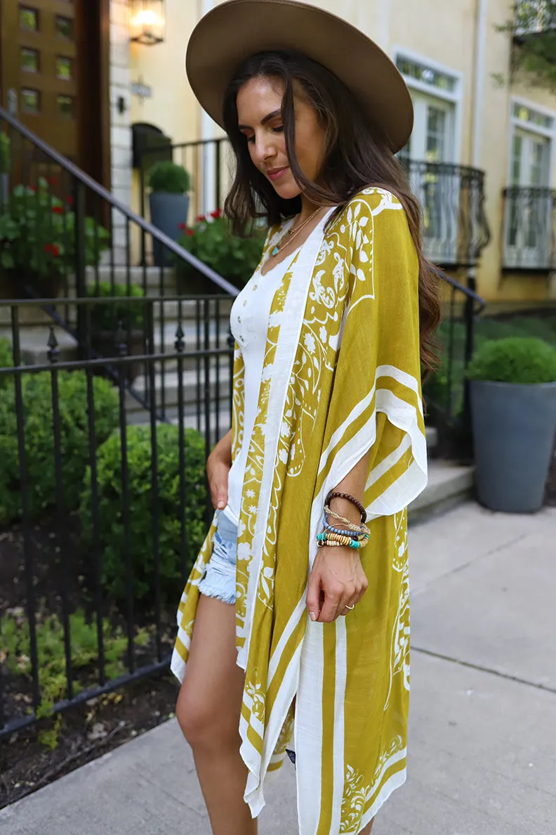 Bali Beauty Bohemian Mandala Kimono