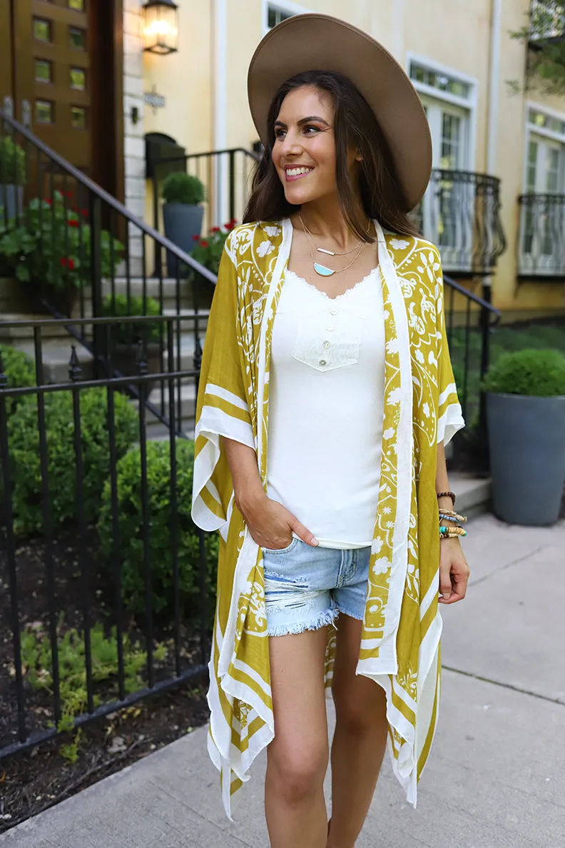 Bali Beauty Bohemian Mandala Kimono