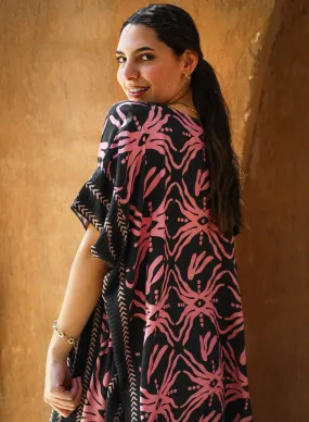 Bali Trip Kimono Charcoal