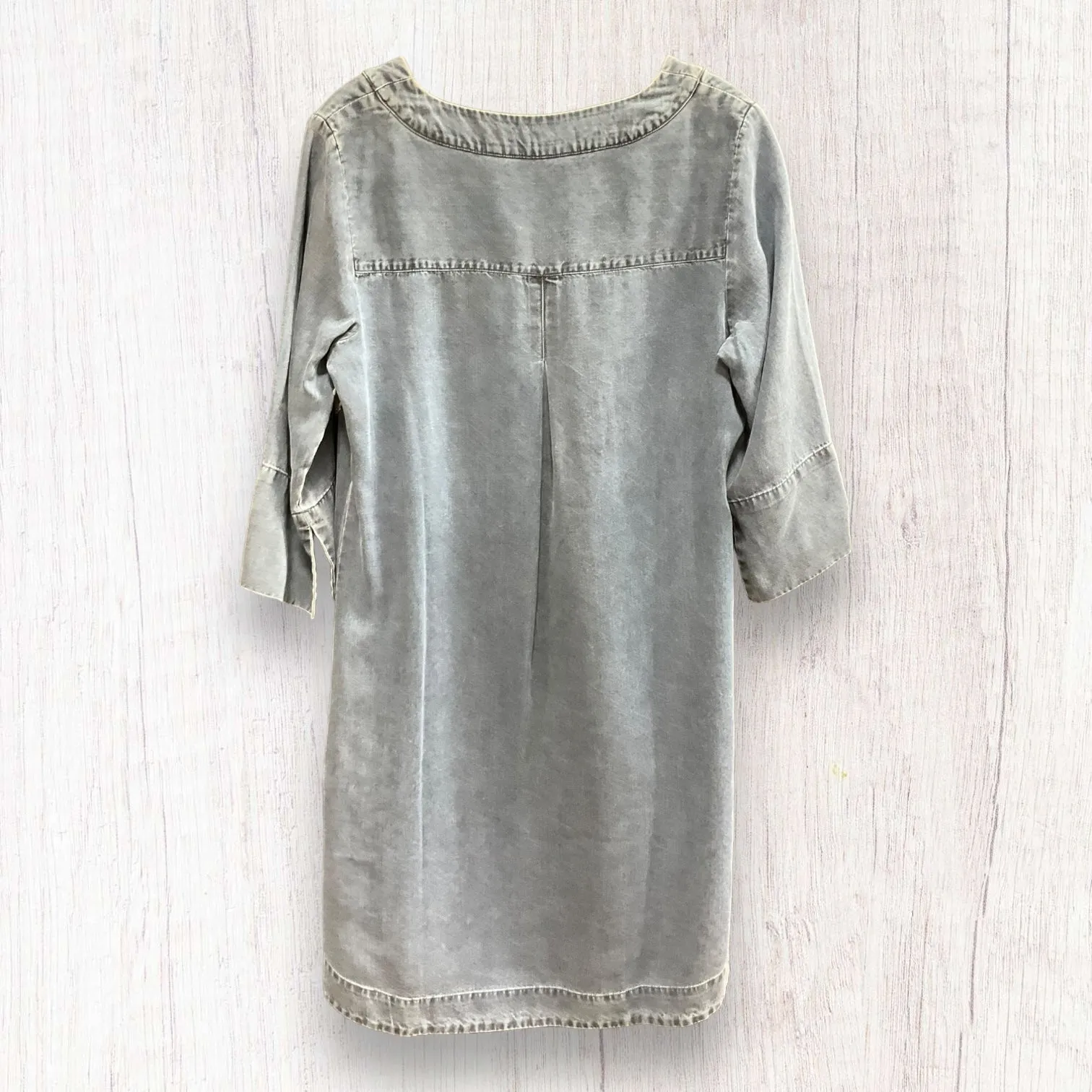 Blue Denim Dress Casual Short Soft Surroundings, Size S