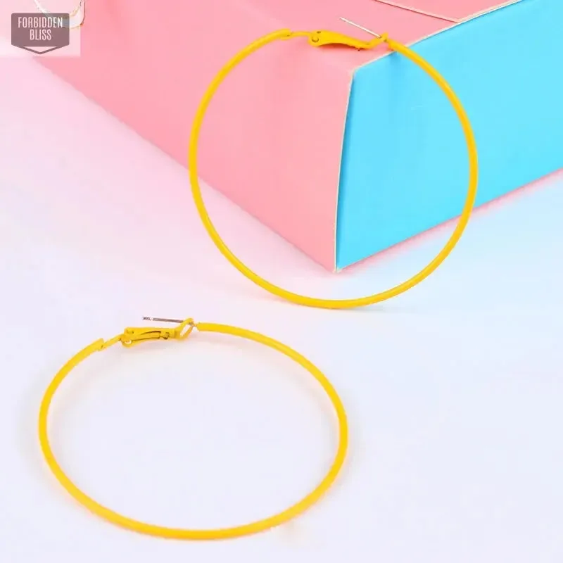 Colorful Hoop Earrings