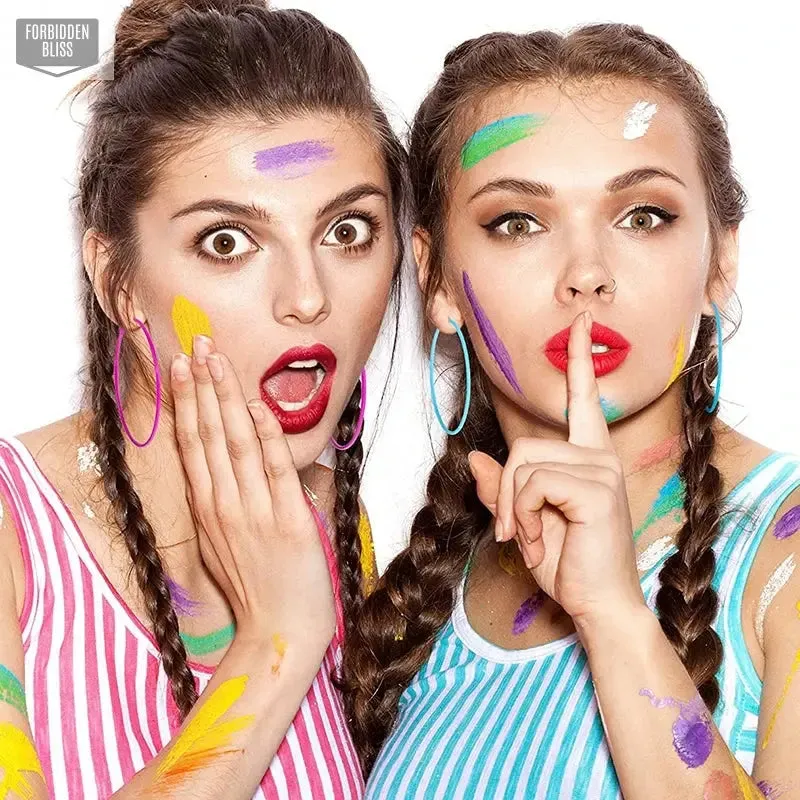 Colorful Hoop Earrings