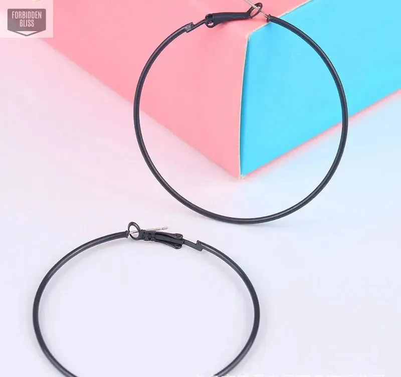 Colorful Hoop Earrings