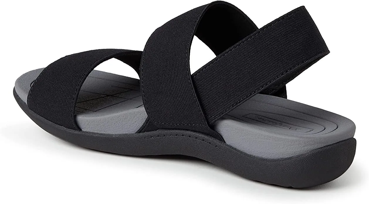 Comfy Moss Green Sling Back Rubber Strappy Sandals