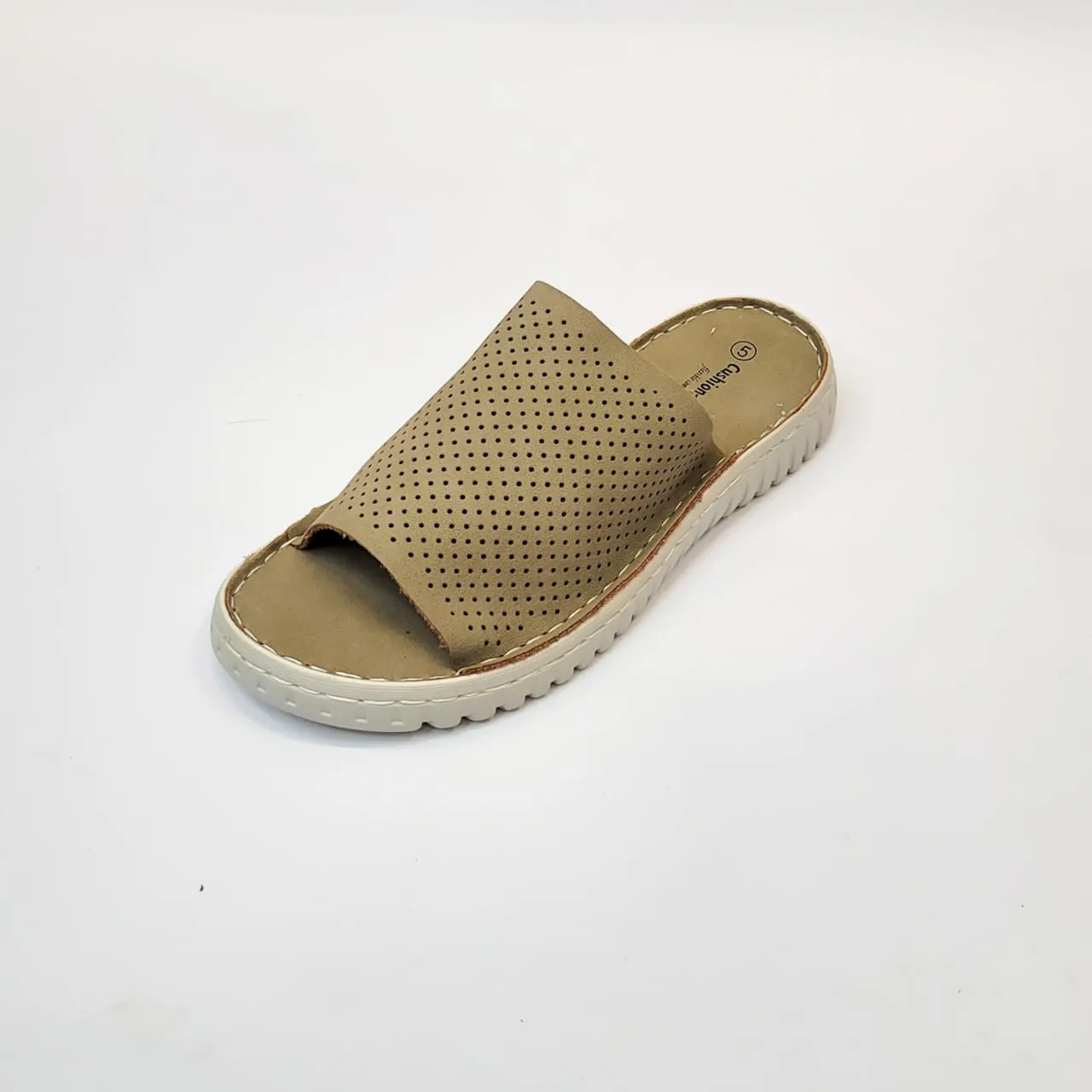 Cushion-walk taupe comfy slip in