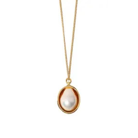 Elegant Baroque Freshwater Pearl Necklace