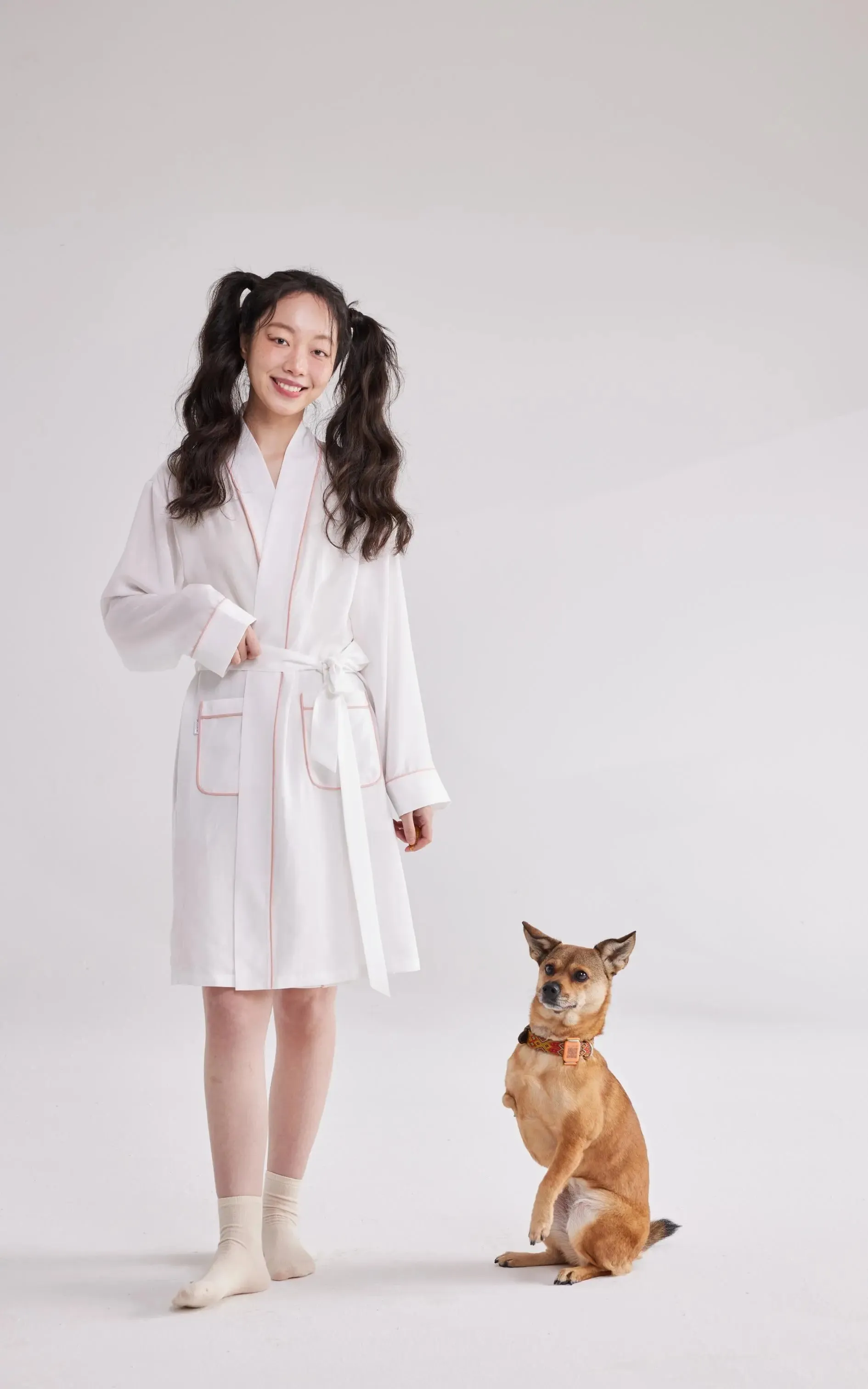 Eucalyptus Fiber Kimono Robe