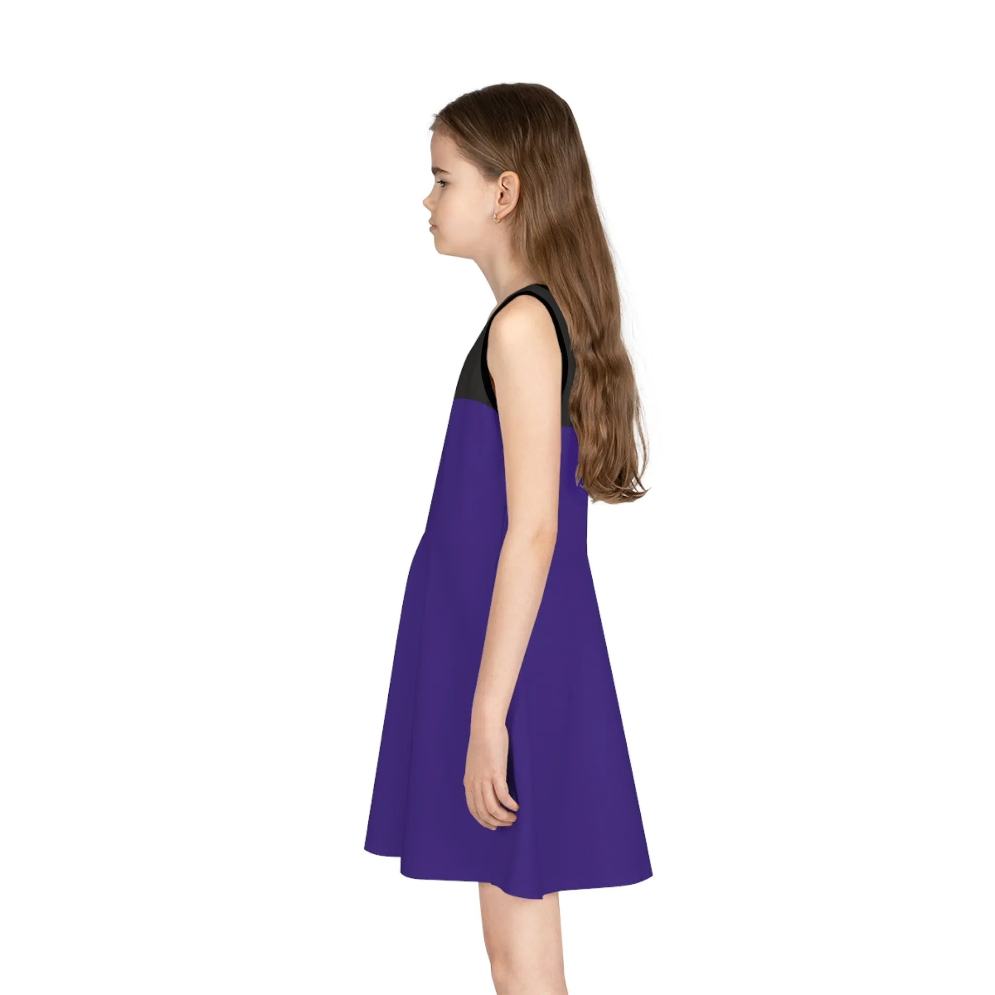 Evil Queen Girls' Sleeveless Sundress