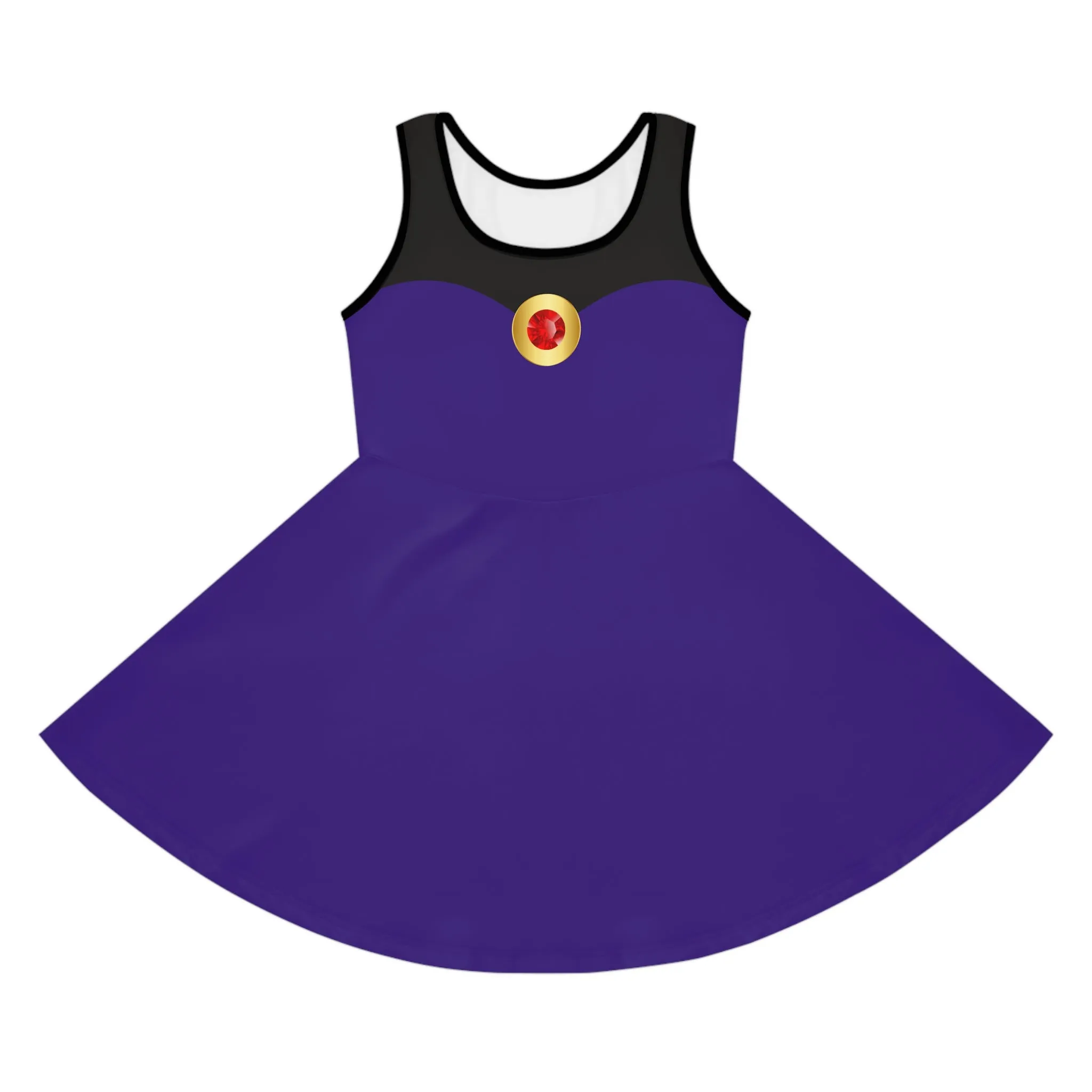 Evil Queen Girls' Sleeveless Sundress