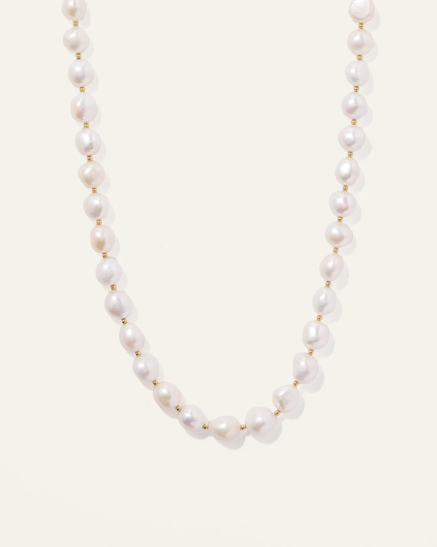 Freshwater Cultured Pearl Bold Necklace