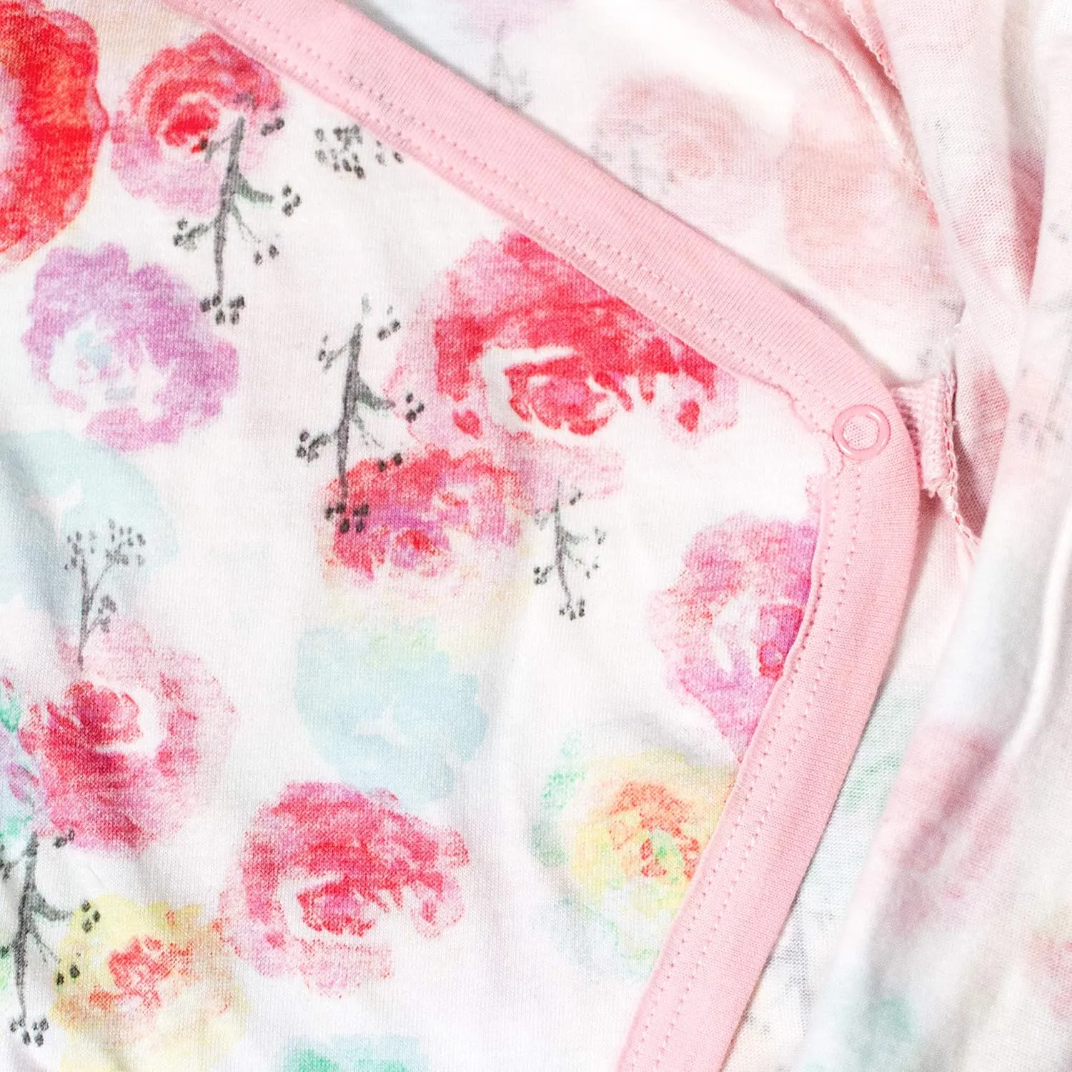 HonestBaby unisex-baby Kimono Coverall Organic Cotton