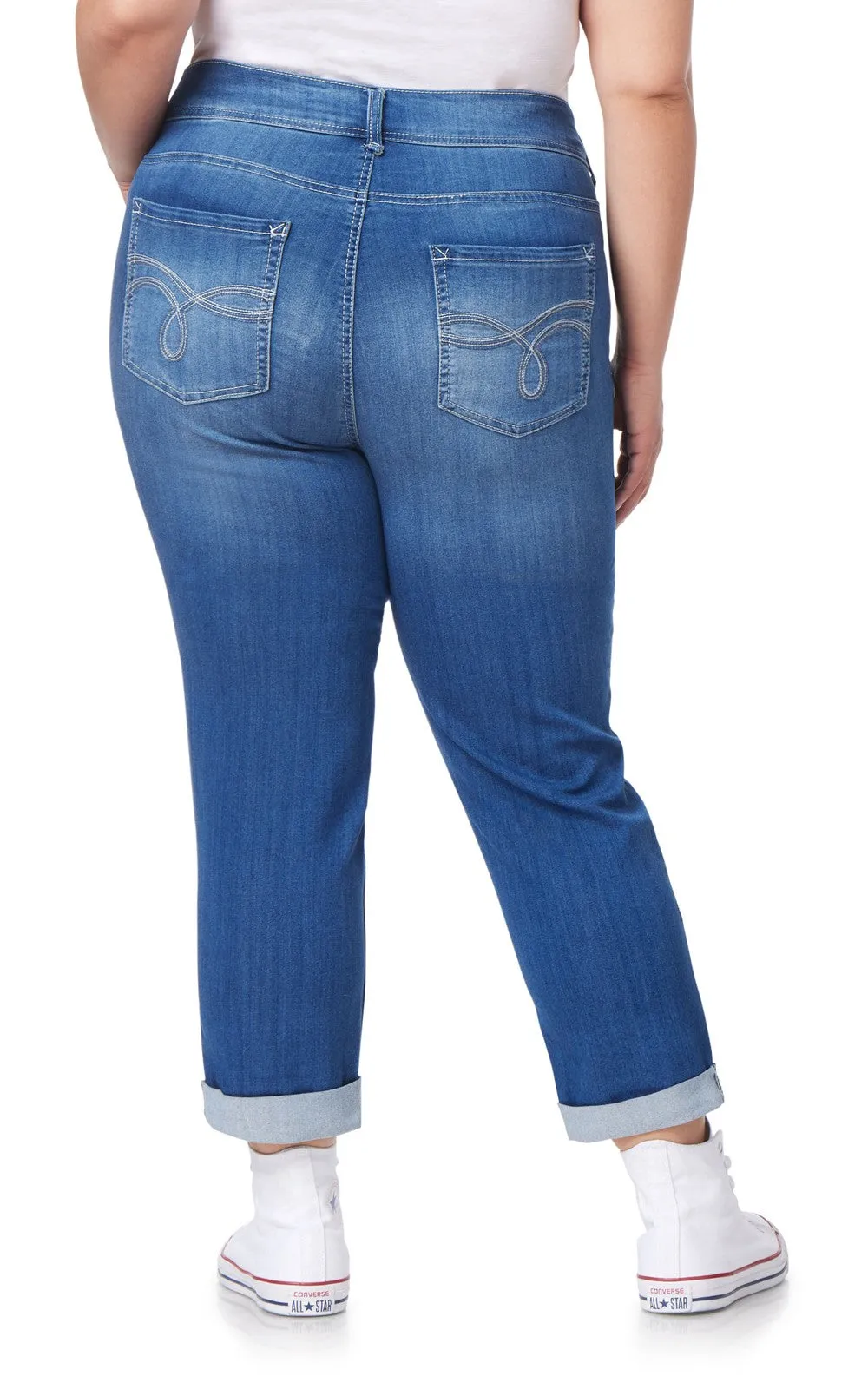 InstaSoft Ultra Fit Skinny Crop Jeans