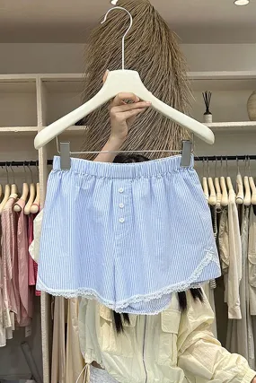 Lace Trim Boxer