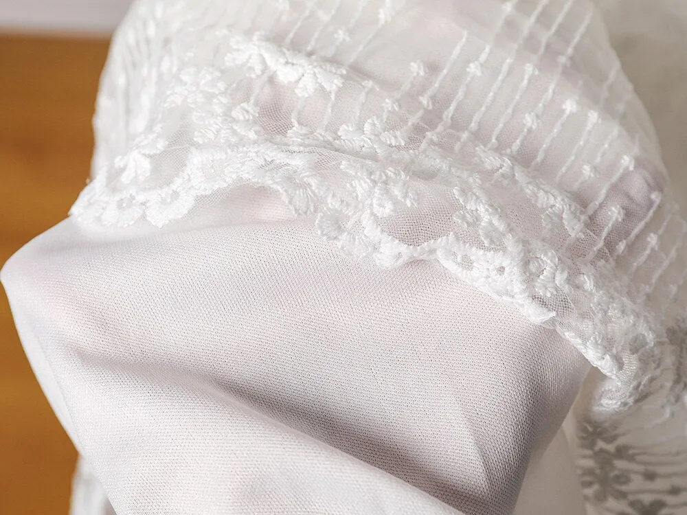 Maxi Dress - Boho Dress - Sundress - Lace Dress - White Carina