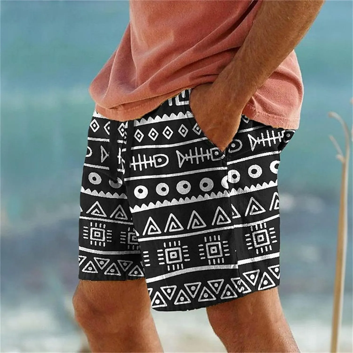 Mens Bathing Suit Quick Drying Sports Surfing Pants 's Men's Pants Lightweight and Comfortable Summer Wear Men Swim