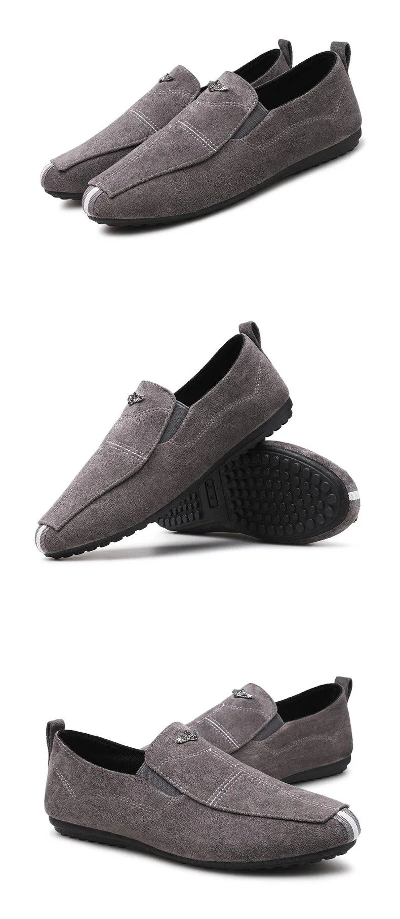 Men's Casual Slip-On Moccasin Driving Loafers