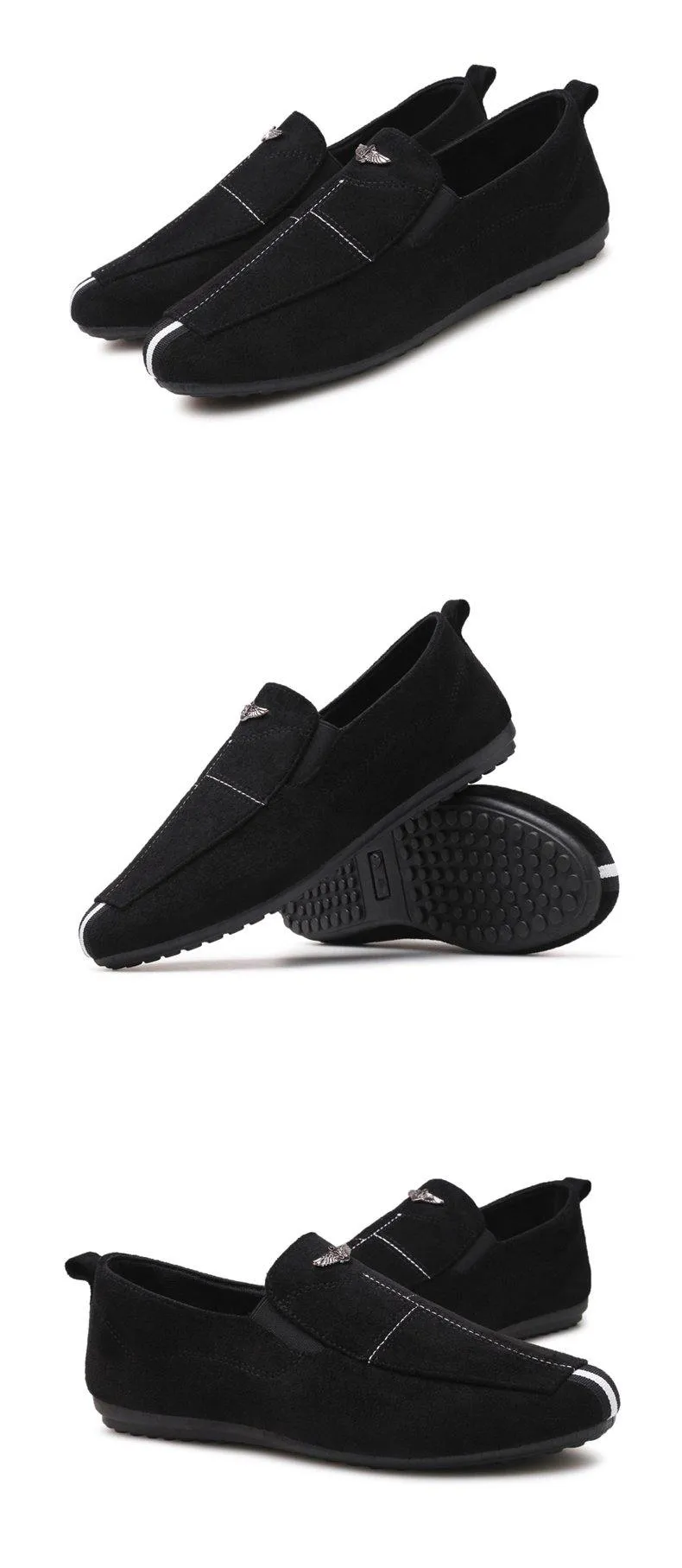 Men's Casual Slip-On Moccasin Driving Loafers