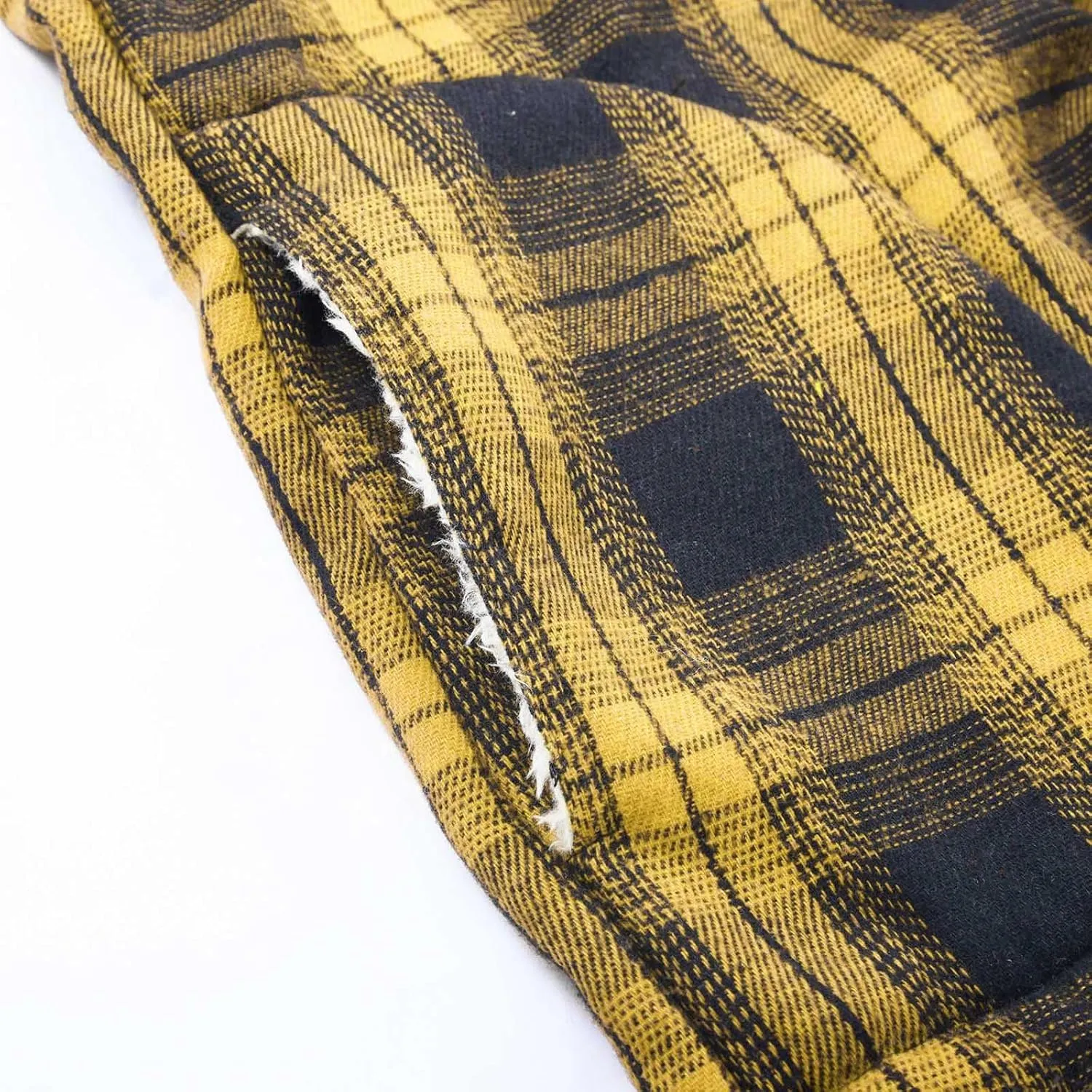 Men's Sherpa Lined Plaid Hoodies Full Zip Hooded Shirt Jacket Thick Fleece Flannel Jackets Soft Warm Coat with Hood