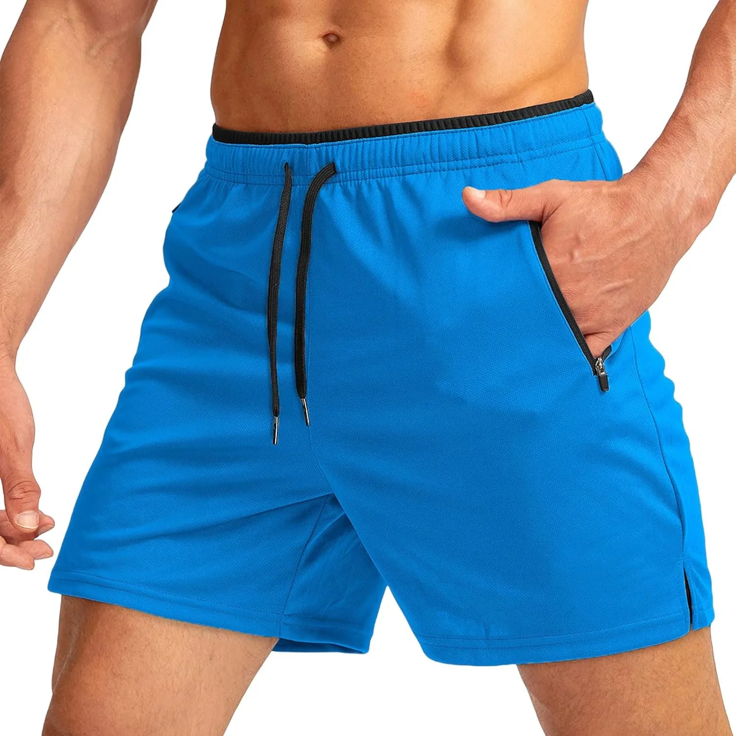 Mens Shorts Athletic Comfy Lightweight and Comfortable Sports Shorts with Pocket 2025 Summer