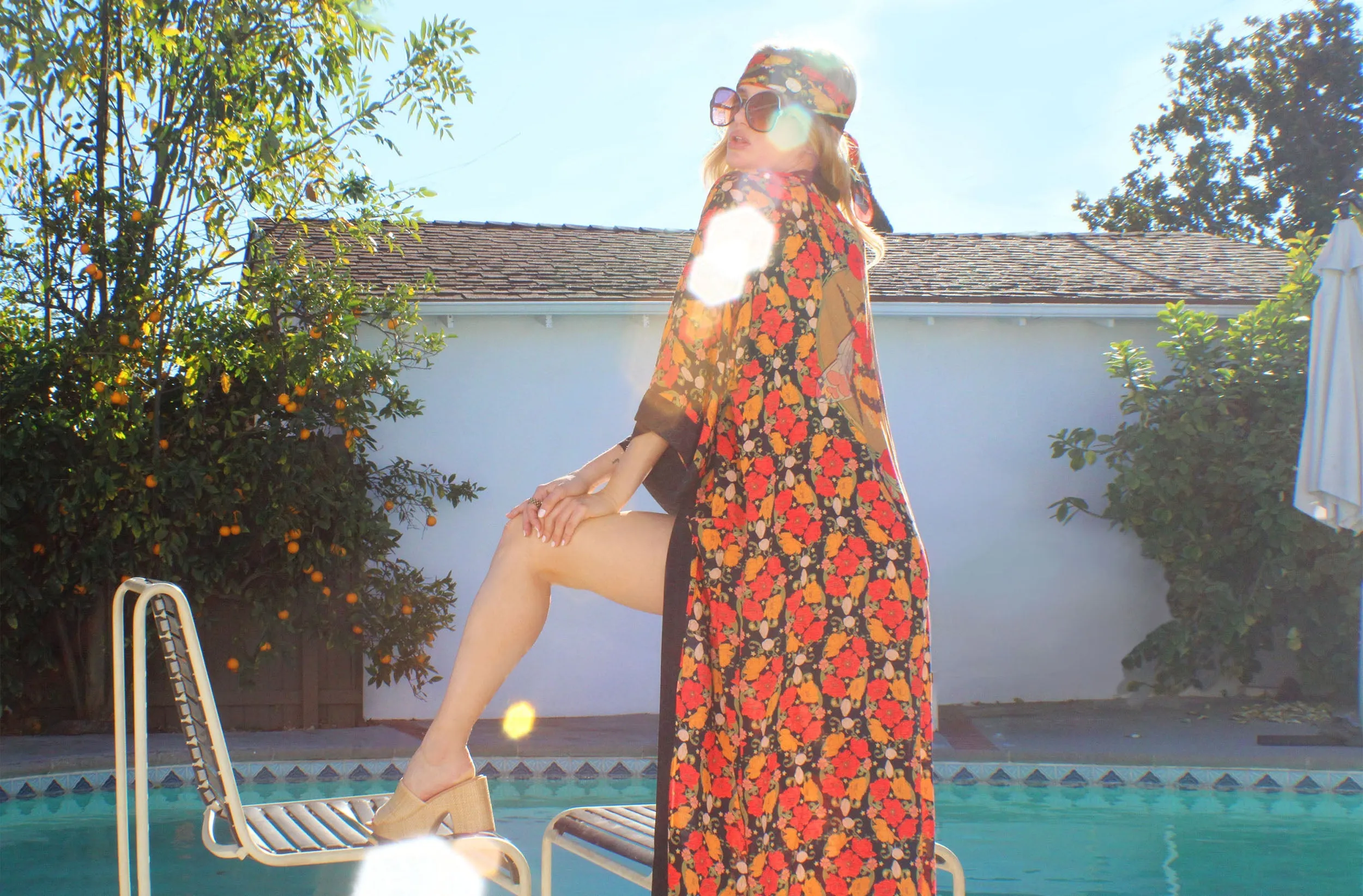 Night Bloom Kimono