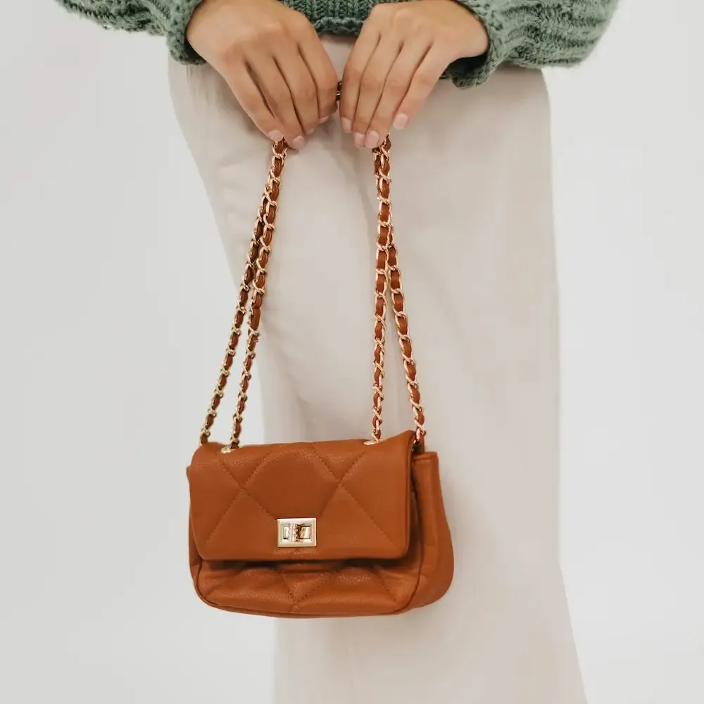 Queenie Crossbody in Brown
