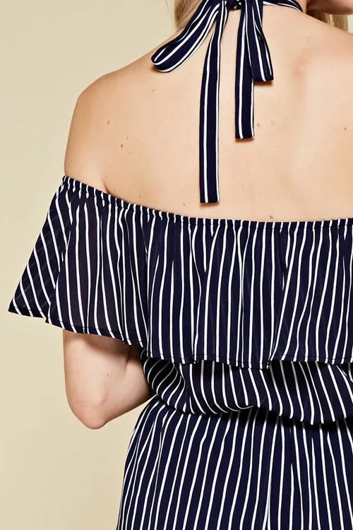 Rhodes Striped Jumpsuit