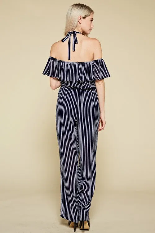Rhodes Striped Jumpsuit