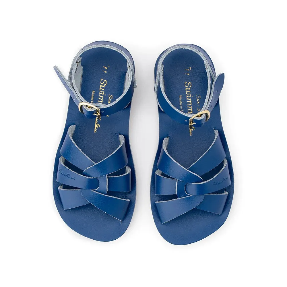 SALTWATER - ADULT SUNSAN SWIMMER SANDAL: COBALT