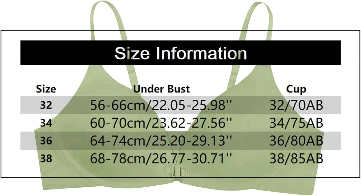 Small Bra Color Comfortable Front Buckle with A Gathered Triangular Cup and Seamless Thin Strap