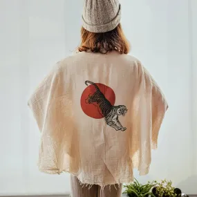 Sun & Tiger Robe Kimono