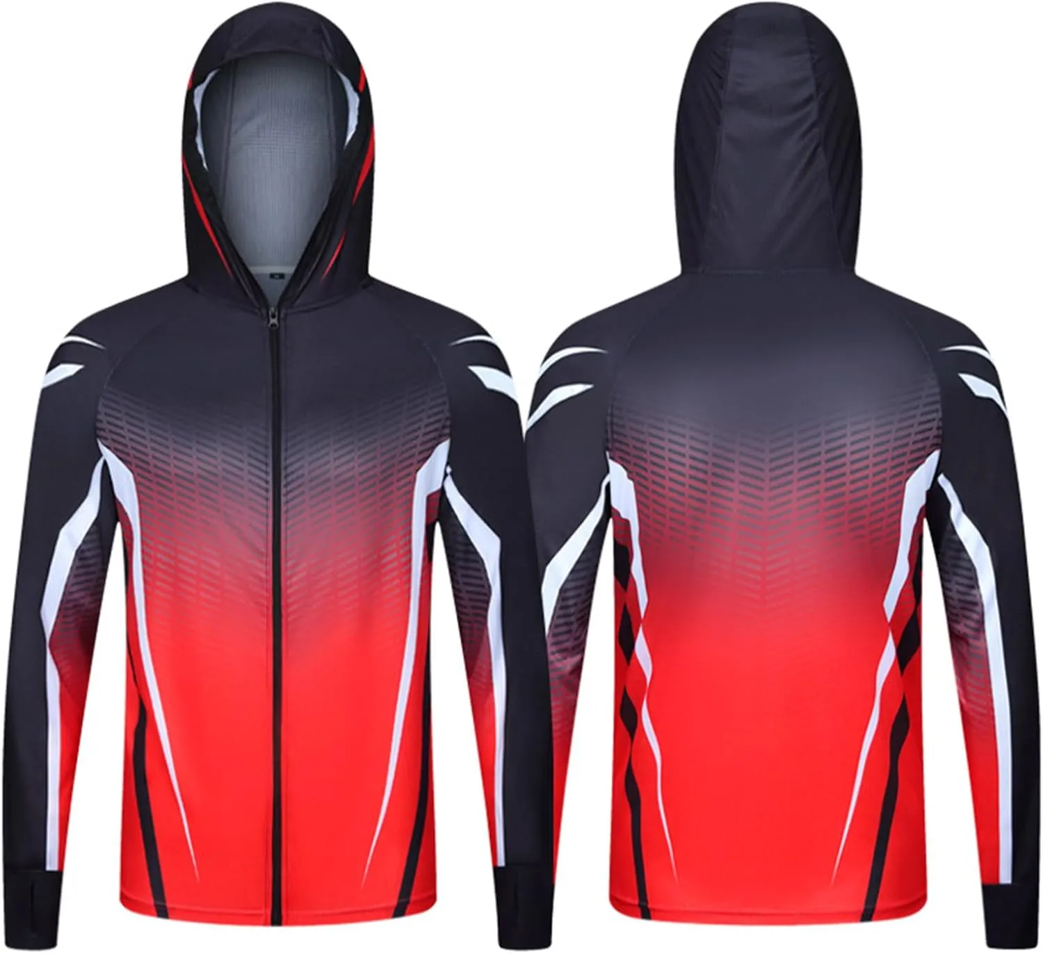 Sun Protection Jacket For Men 2025 Lightweight Thin Breathable Full Zip Hoodie Hiking Fishing Outdoor Hiking Shirt