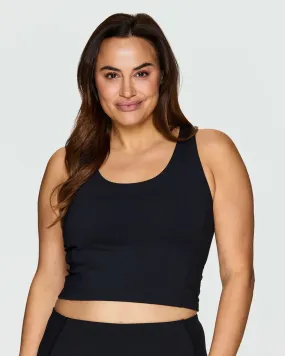 Super Soft Longline Bra | Black