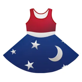 The Fantasy Sorcerer Girls' Sleeveless Sundress