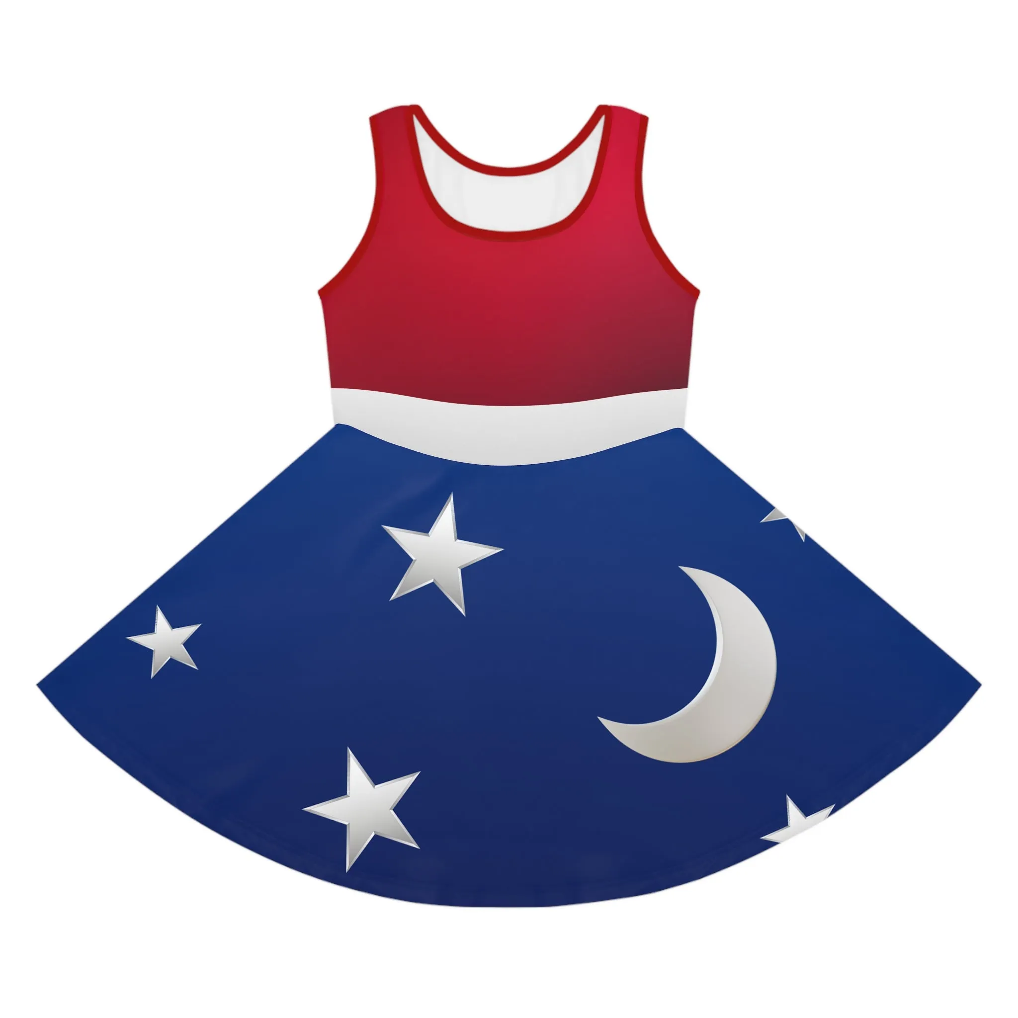 The Fantasy Sorcerer Girls' Sleeveless Sundress