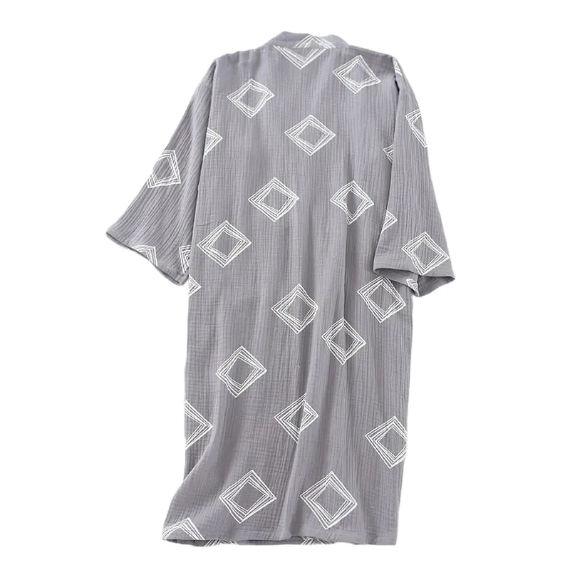 Traditional Japanese Pajamas Kimono Robe
