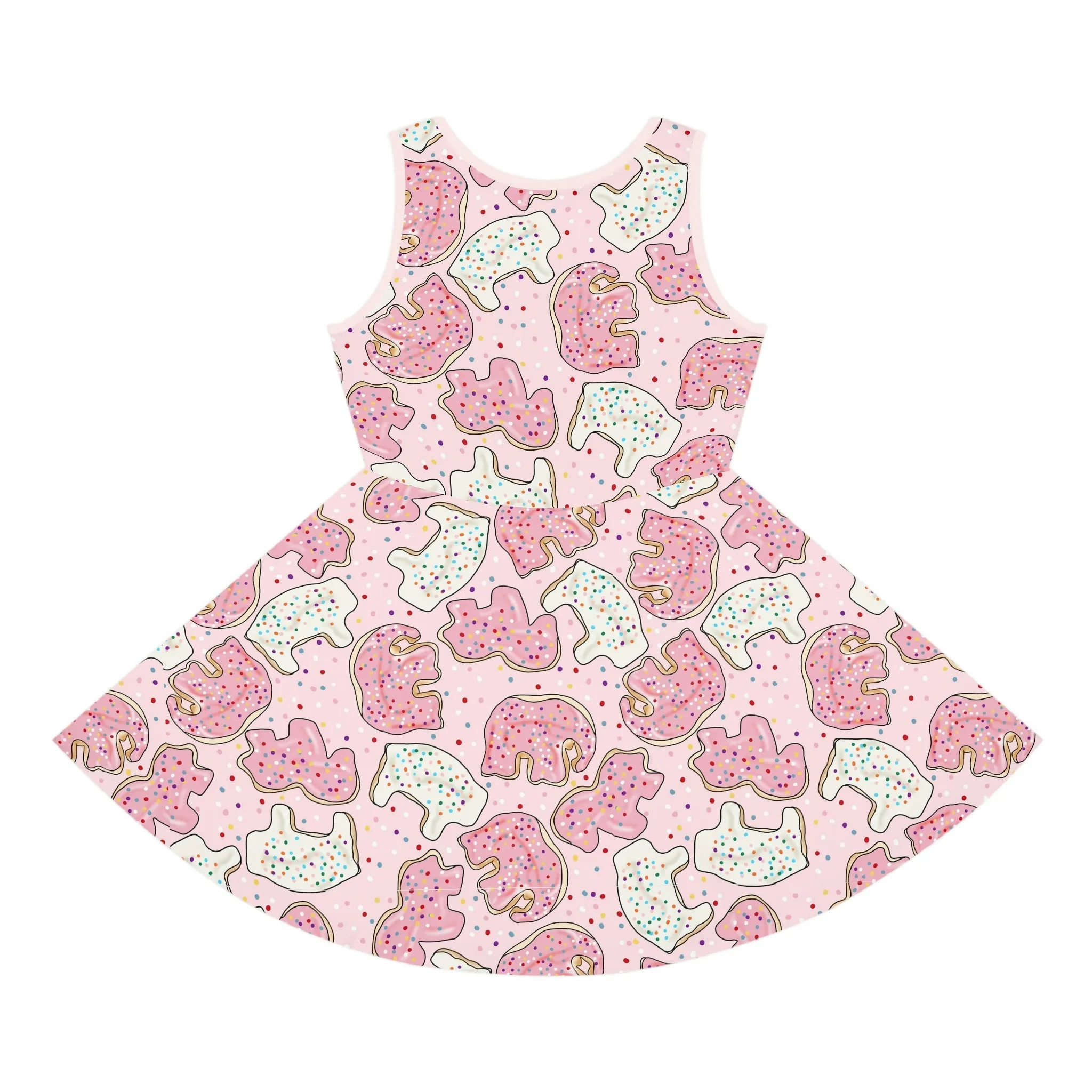 Vintage Cookies Girls' Sleeveless Sundress