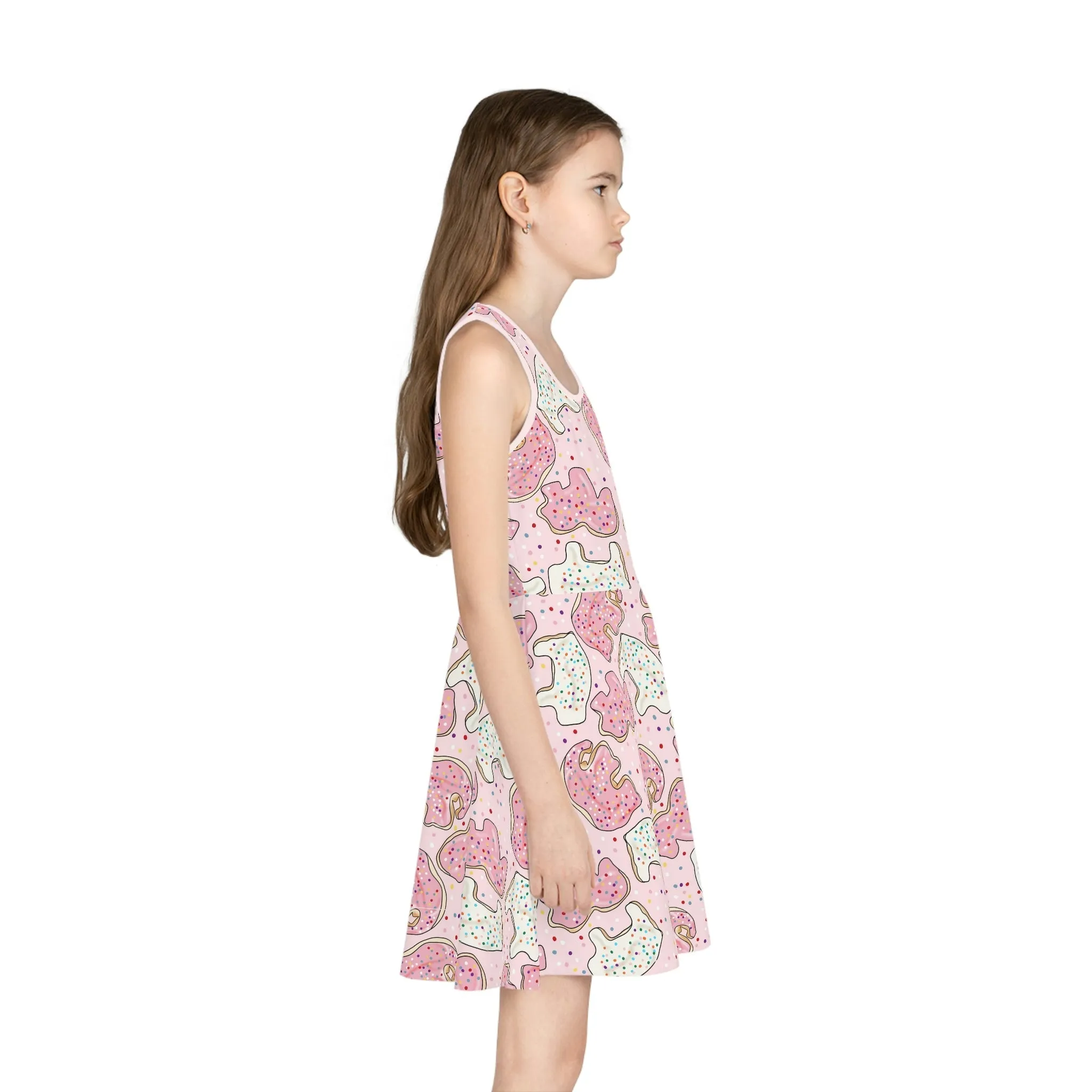 Vintage Cookies Girls' Sleeveless Sundress