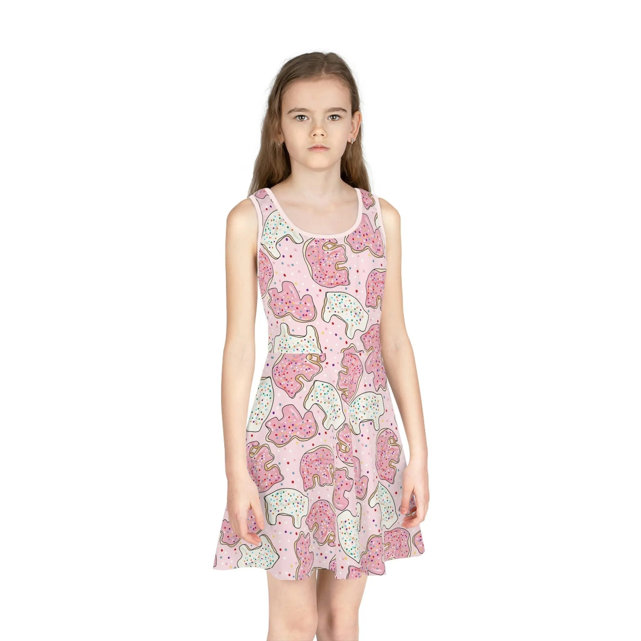 Vintage Cookies Girls' Sleeveless Sundress