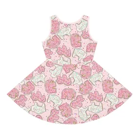 Vintage Cookies Girls' Sleeveless Sundress