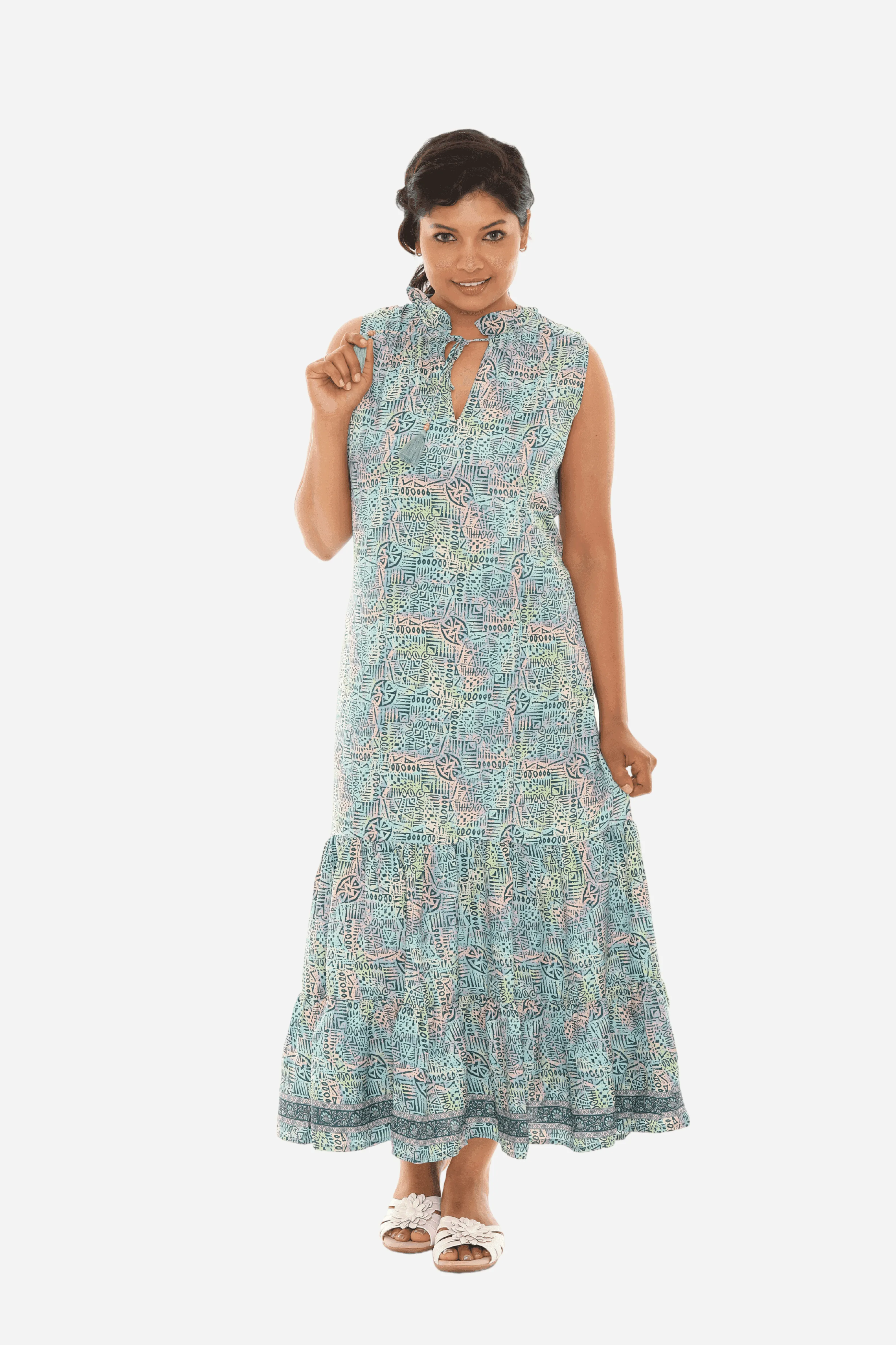 Women Printed Maxi Dress
