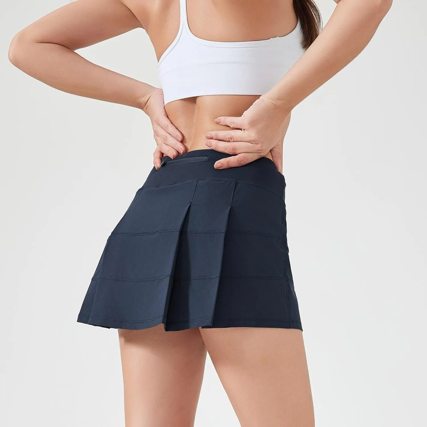 Women's Comfortable Breathable Fitness Yoga Skirt Sports High Waist Slimming Tennis Skirt Grass Table Skirts