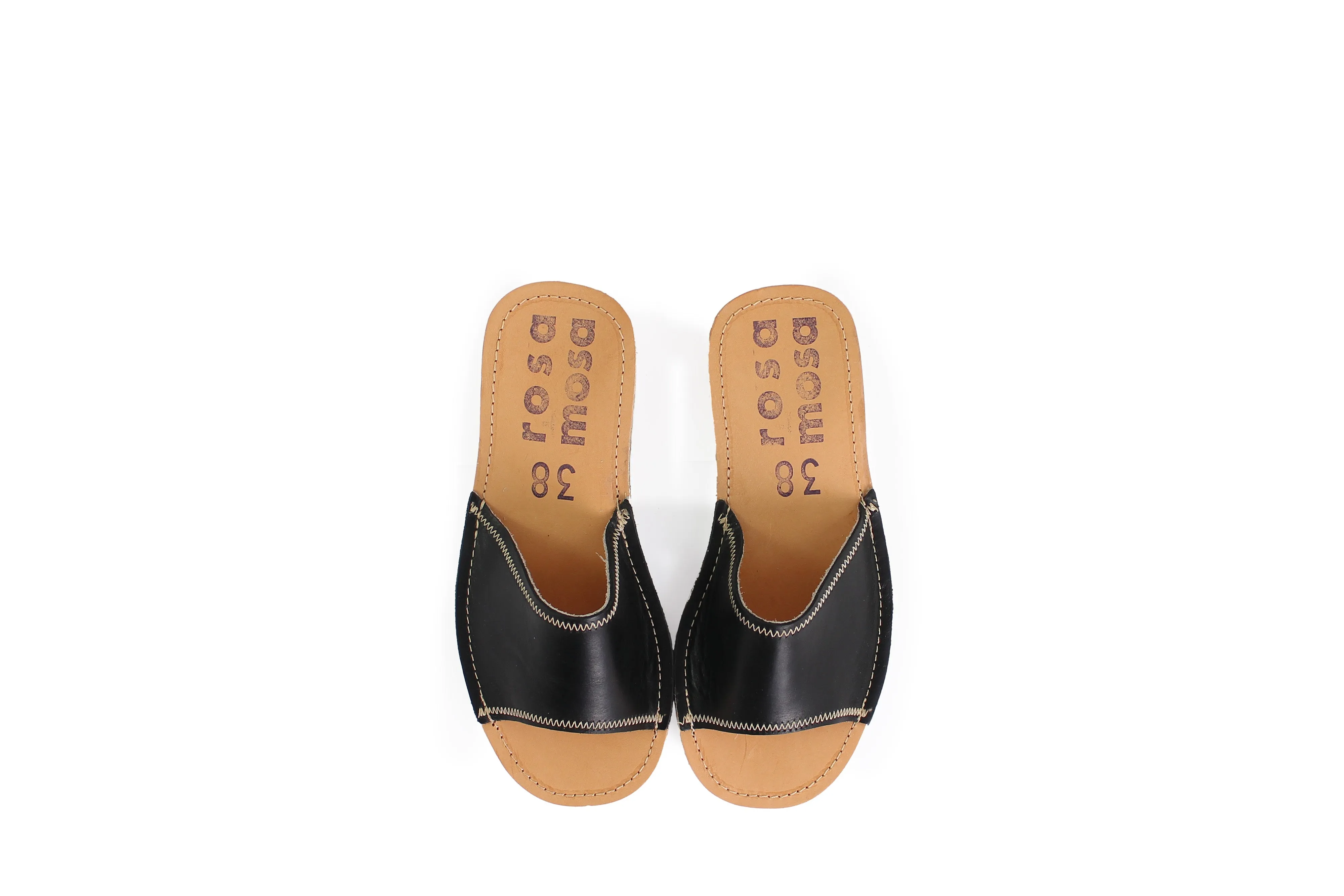 ZIC-ZAC SLIDES   Black
